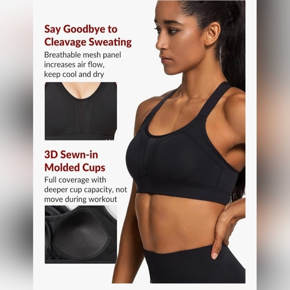 Yvette Sports Bra #907 - Picture 5 of 9